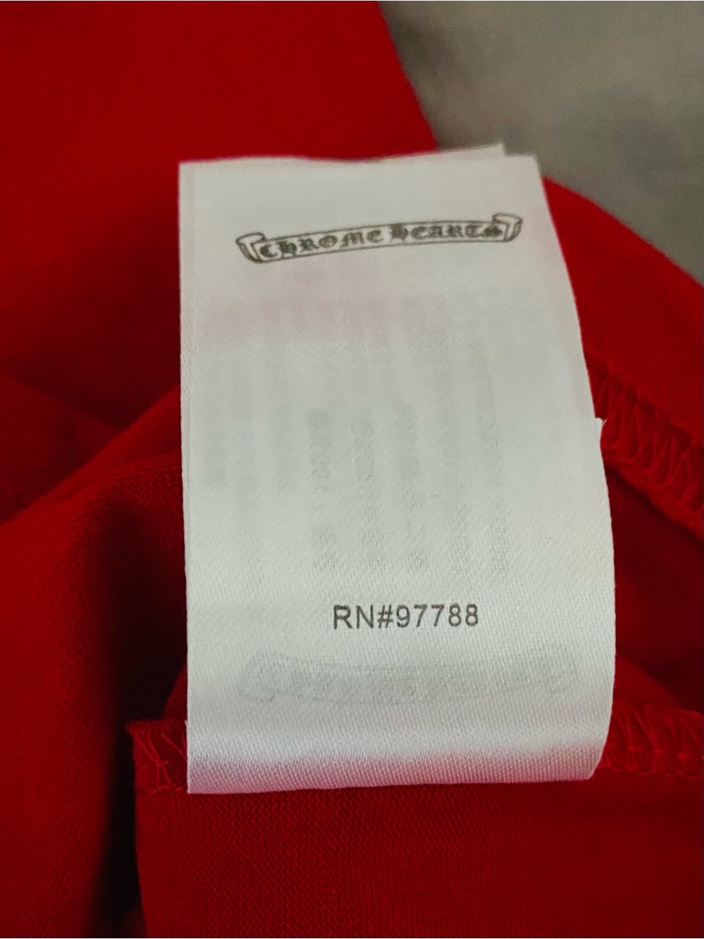 Chrome Hearts Long Sleeve Pocket Tee-Shirt XL - Picture 7 of 8